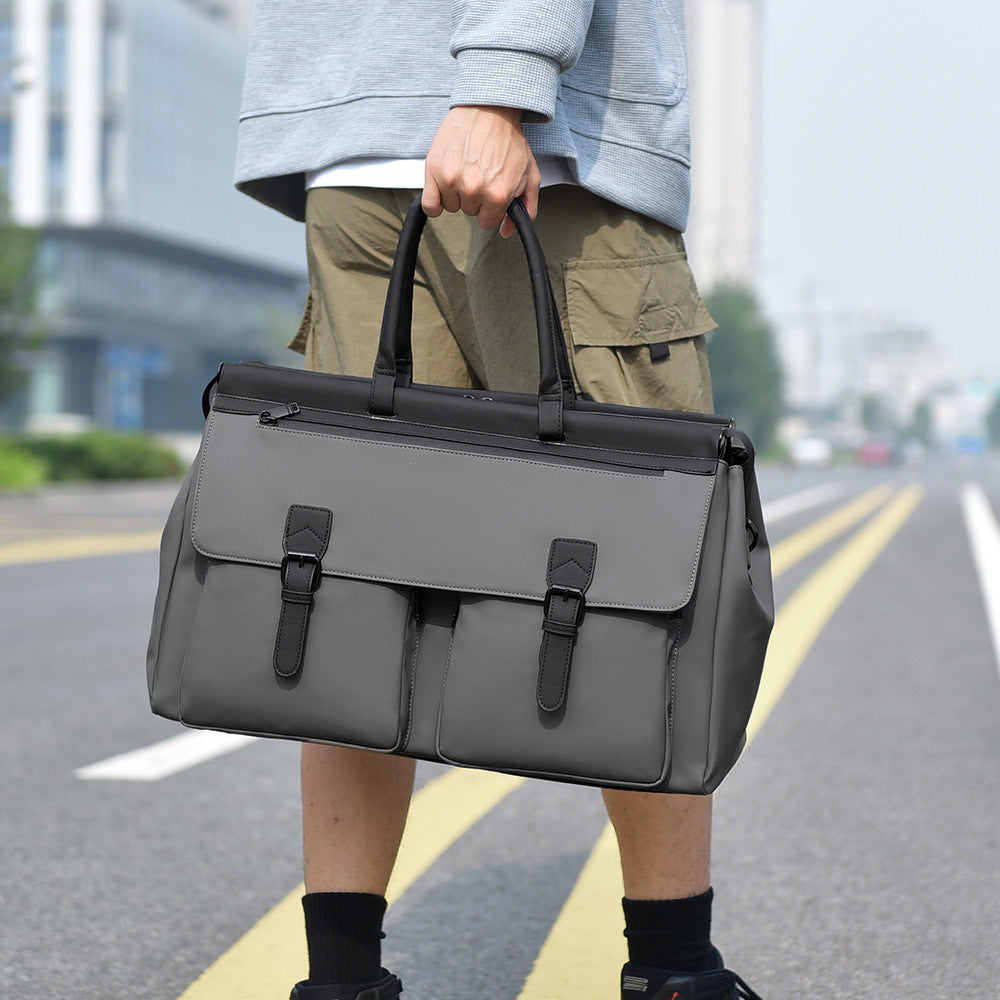 Multifunctional Business Bag with Adjustable Shoulder Strap Stornfield