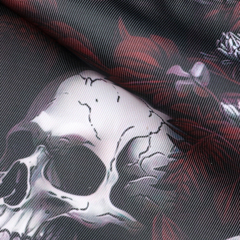 Artistic Skull Print Duffle Bag Stornfield