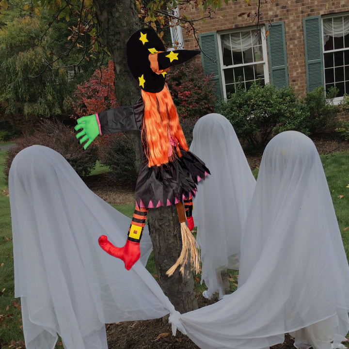 Outdoor Hanging Witch Decoration Stornfield