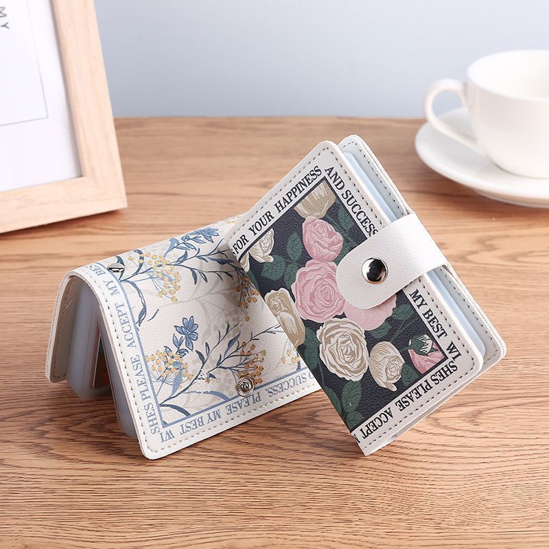 Elegant Rose Print Wallet Stornfield