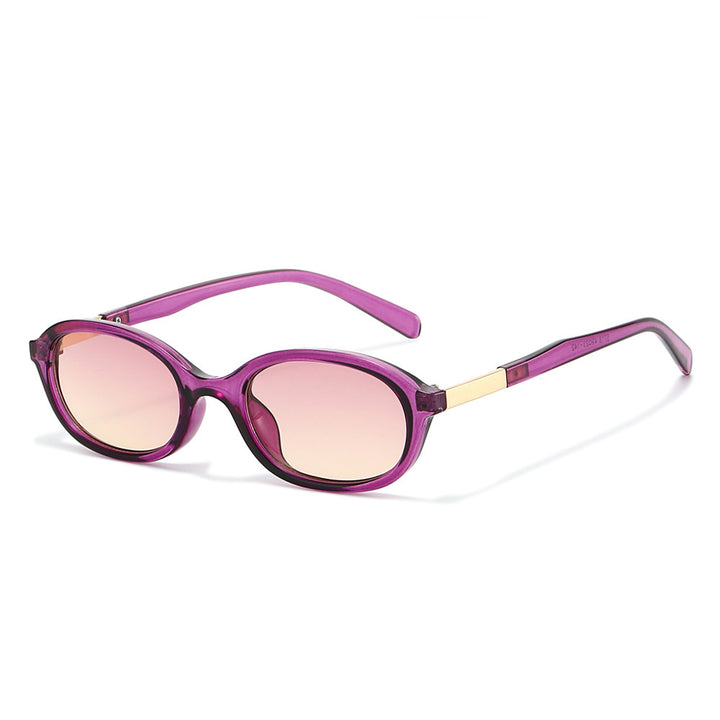 Elegant Vintage Oval Frame Sunglasses Stornfield