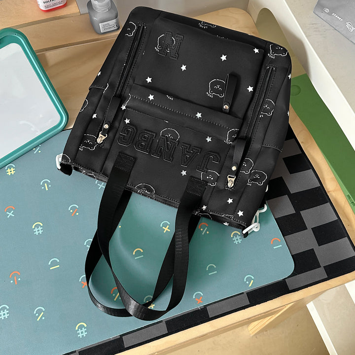 Casual Character-Embellished Backpack Stornfield