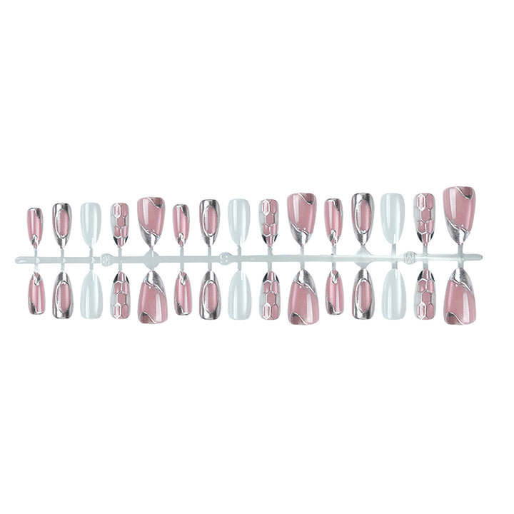 Decorative Gel Press-On Nail Set Stornfield