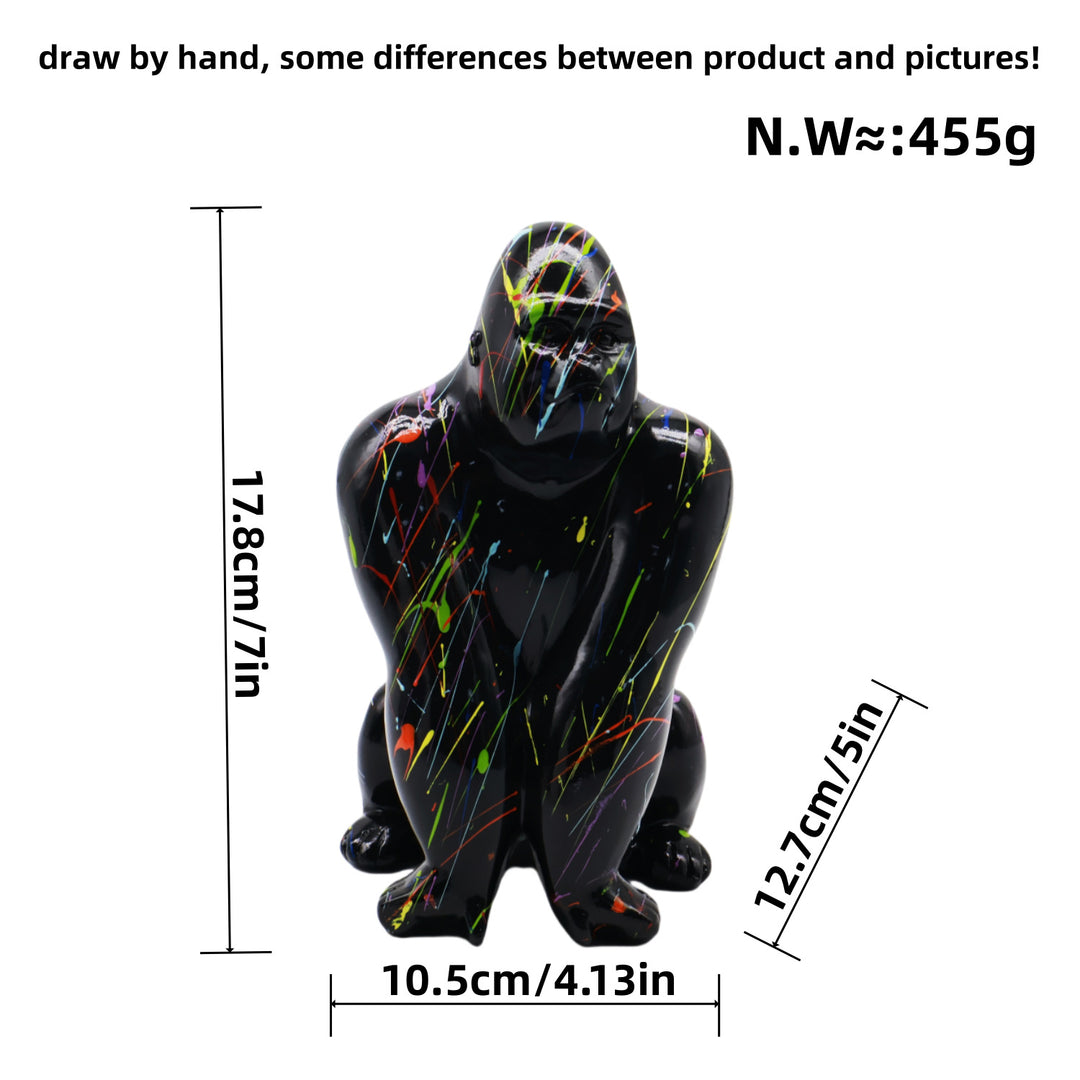Artful Gorilla Sculpture Stornfield