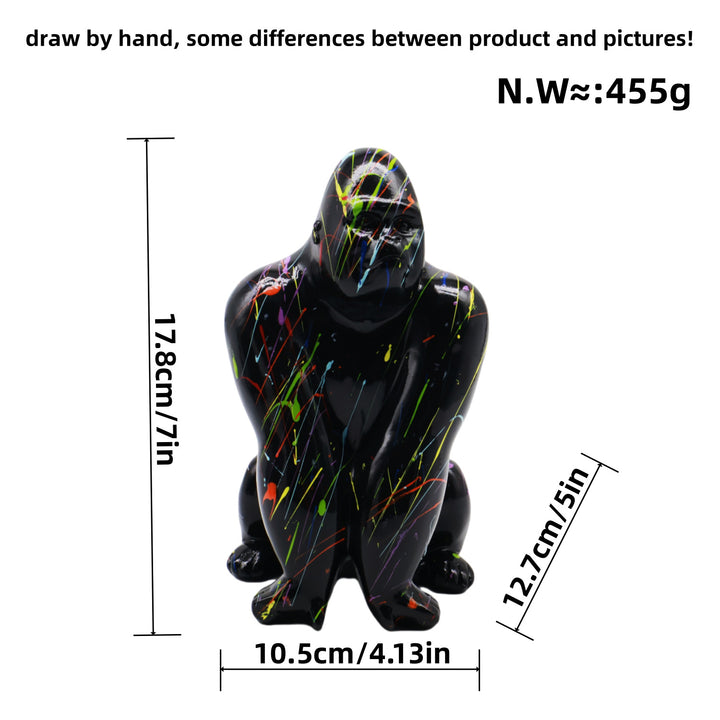 Artful Gorilla Sculpture Stornfield
