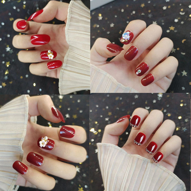 Elegant artificial nails with decorative accents Stornfield