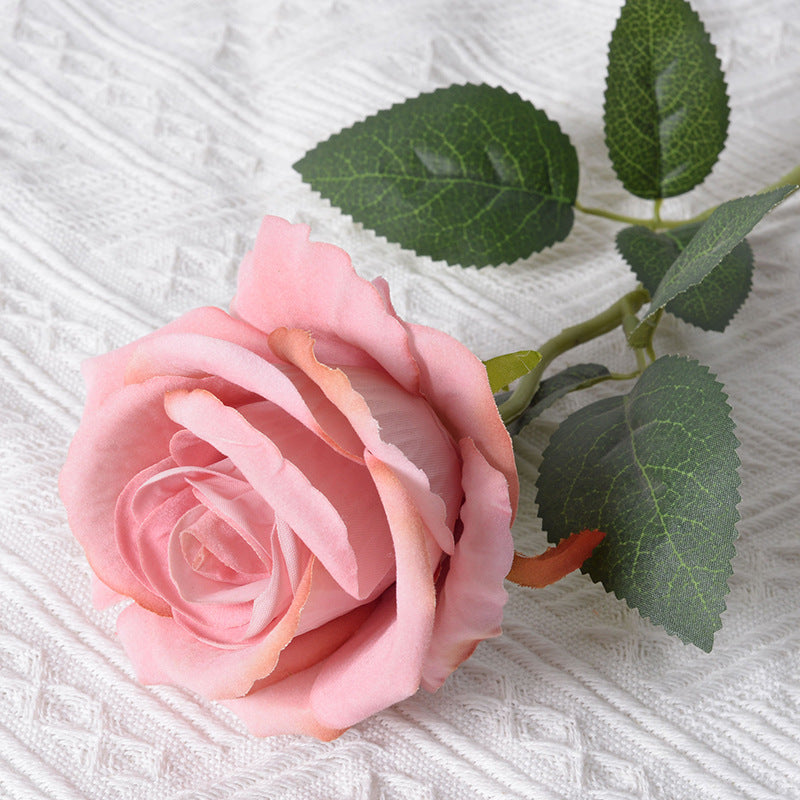Artificial Blue Rose Flower Decoration