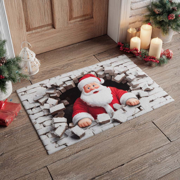 Holiday-Themed Decorative Doormat
