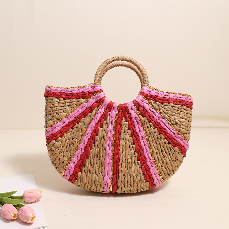 Trendy Tote Bag In Modern Wave Pattern Stornfield