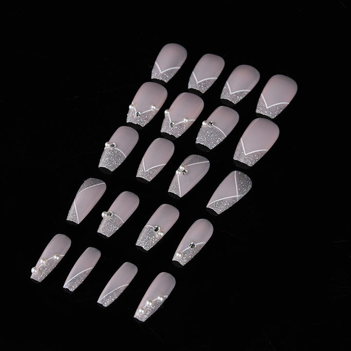 Elegant Matte Finish Press-On Nail Tips Stornfield