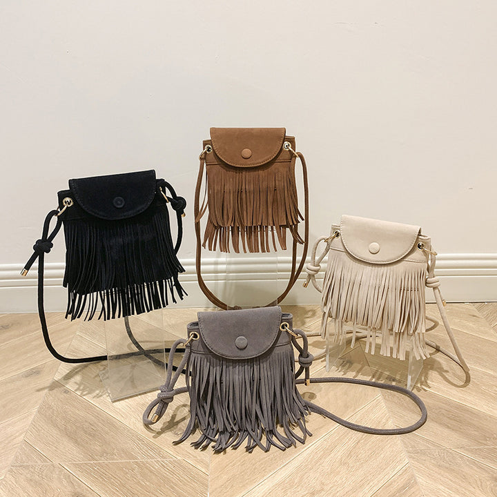 Bohemian Fringe Crossbody Bag Stornfield