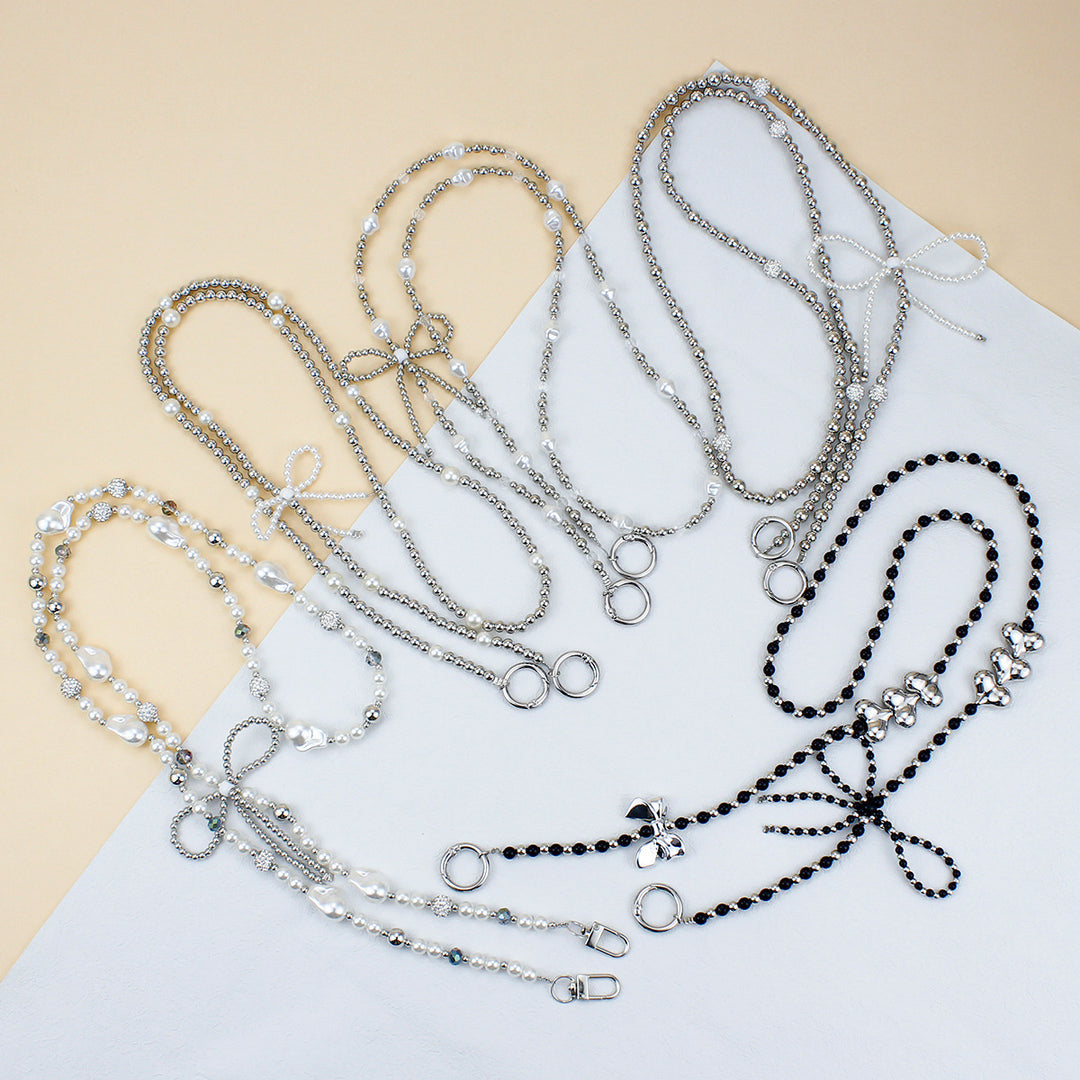 Elegant Pearl and Silver Necklace Stornfield