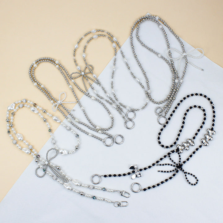 Elegant Pearl and Silver Necklace Stornfield