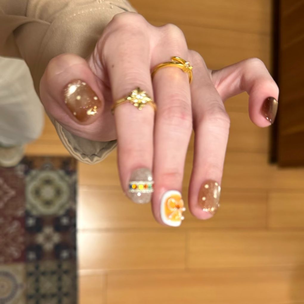 Decorative Nail Art Design