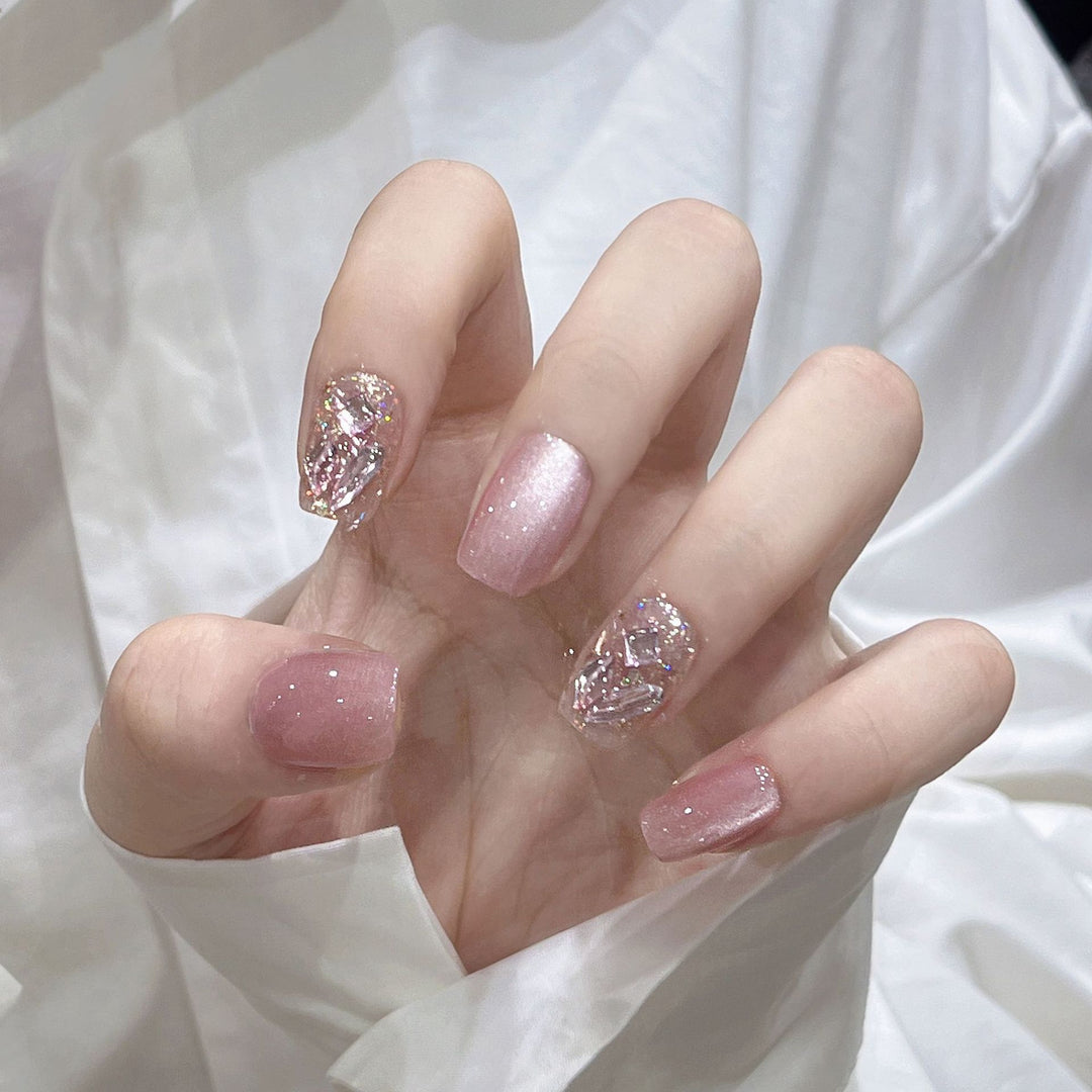 Floral Design Press-On Nails Stornfield