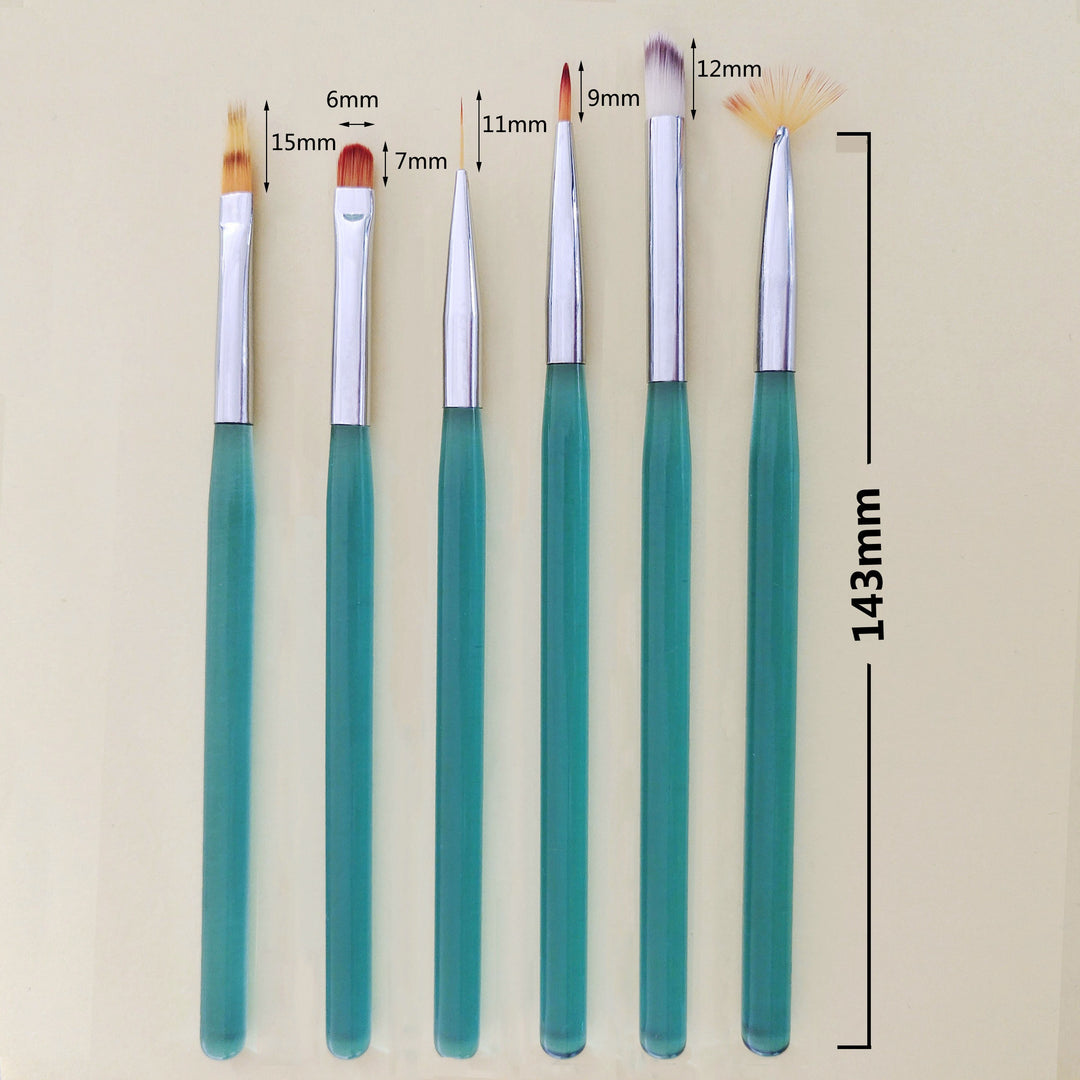 Precision Nail Art Brush Collection Stornfield