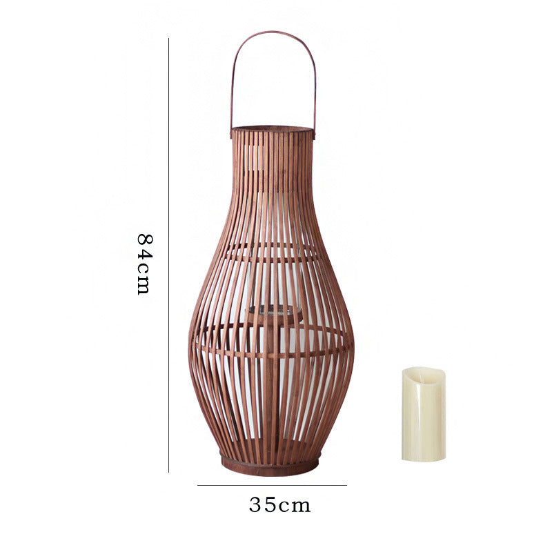 Elegant Rattan Lantern Stornfield