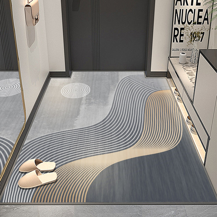 Contemporary Abstract Area Rug Stornfield