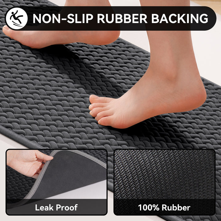 Comfortable Textured Bath Mat
