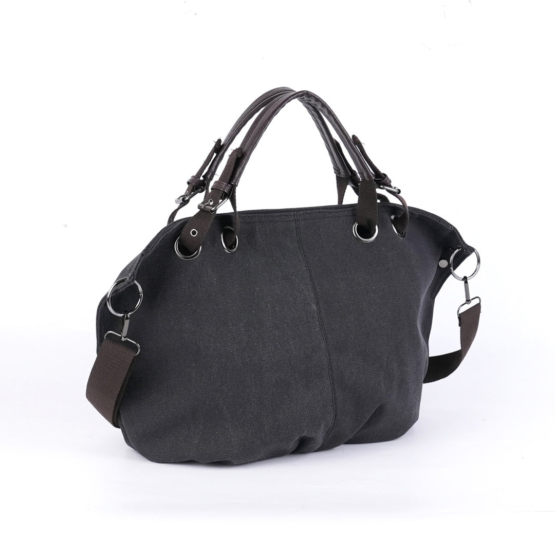 Stylish Multi-Pocket Canvas Handbag Stornfield
