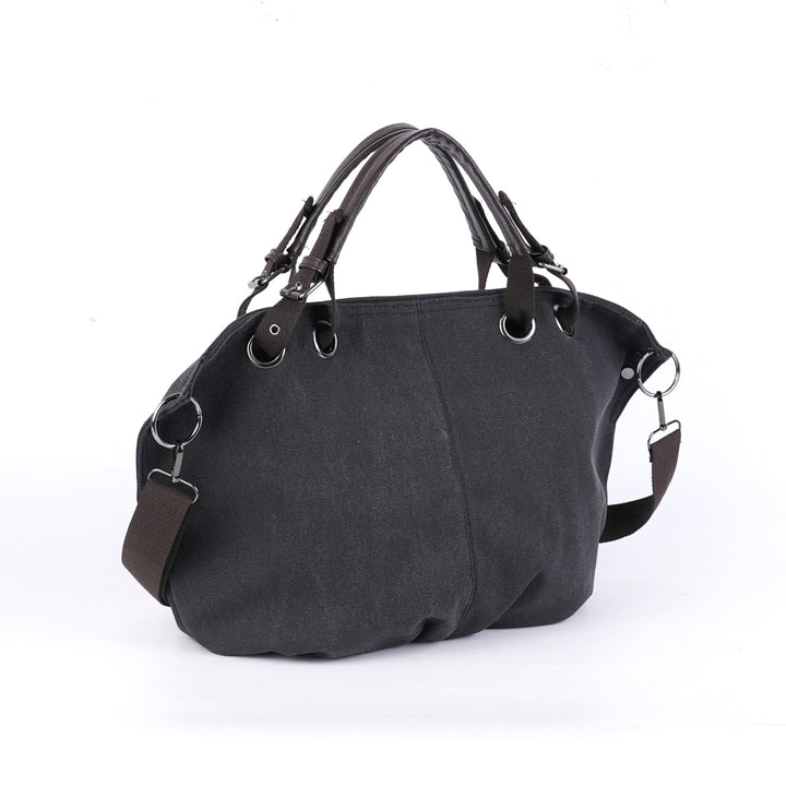 Stylish Multi-Pocket Canvas Handbag Stornfield