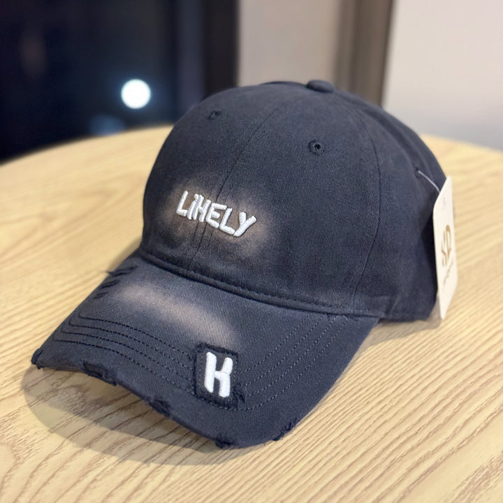 Women's Distressed Embroidered Baseball Cap Stornfield
