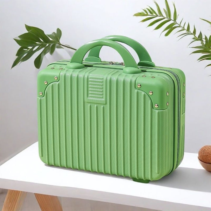 Hard-shell carry-on suitcase with secure lock and innovative design Stornfield
