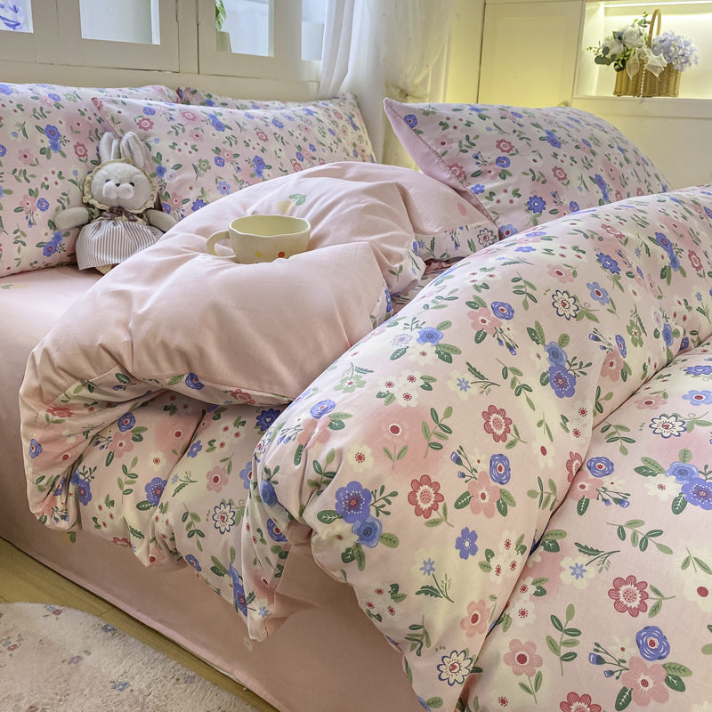 Floral Print Bed Linen Set