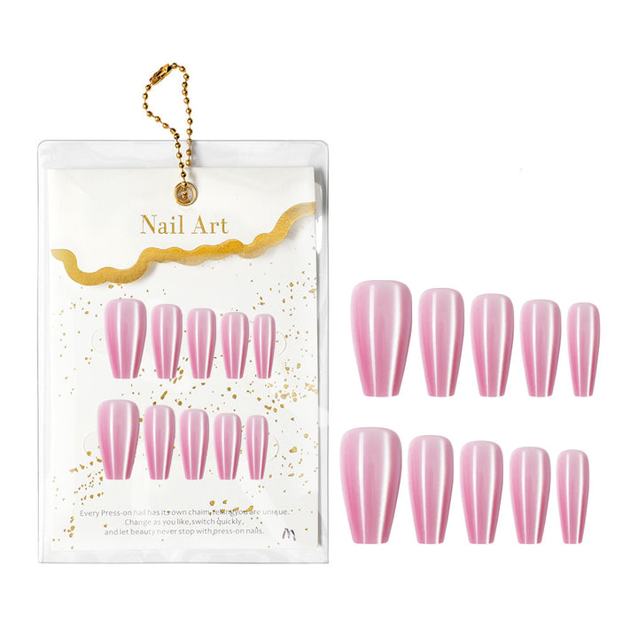 Long Sculpted Press-On Nails Stornfield