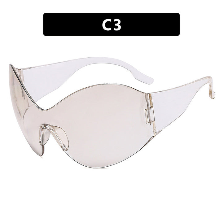 Women's visor-style sunglasses with innovative protection design Stornfield