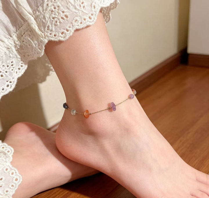 Dainty Beaded Chain Necklace Stornfield