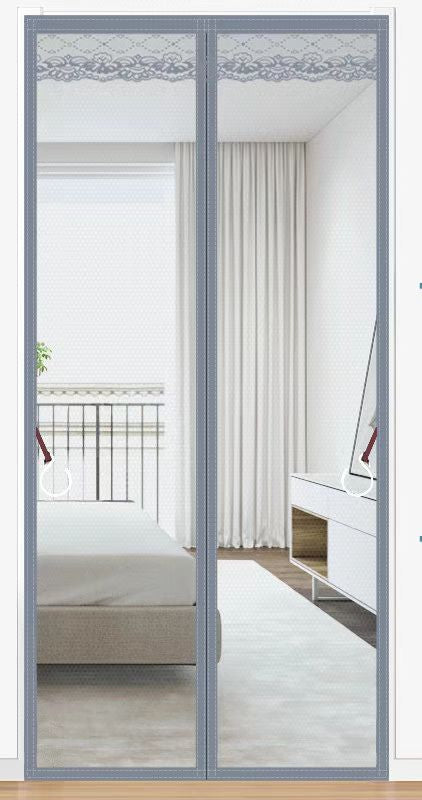 Magnetic Closure Mesh Curtain Stornfield