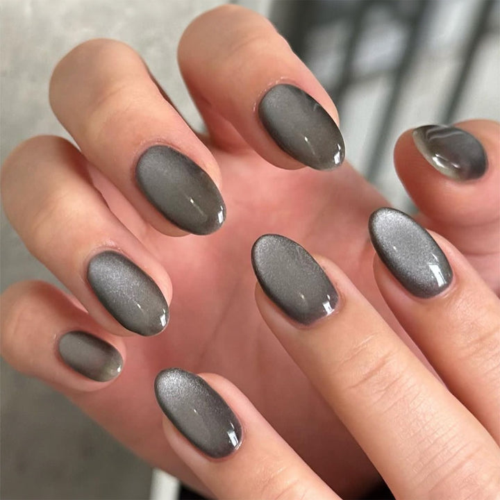 Elegant Glittering Artificial Nails Stornfield