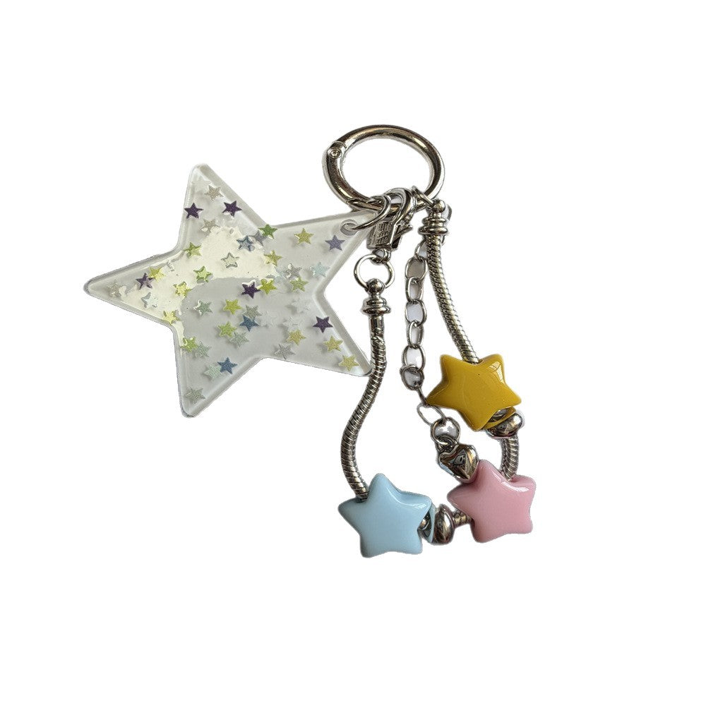 Star-Themed Charm Keychain Stornfield