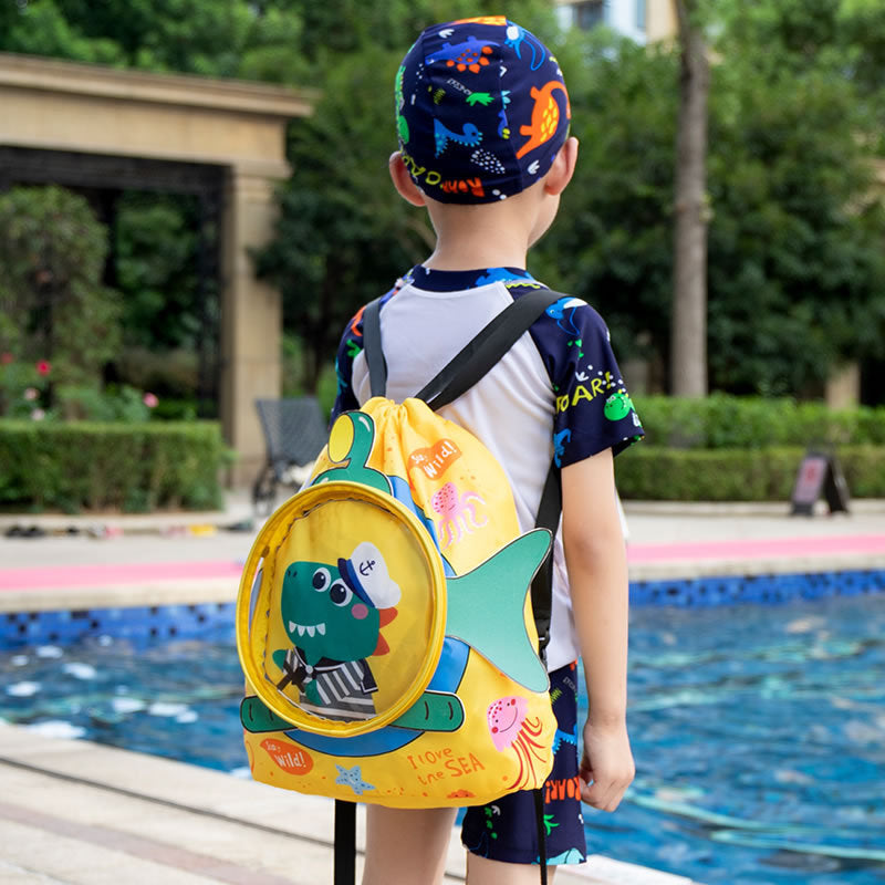 Fun-Themed Drawstring Backpack Stornfield