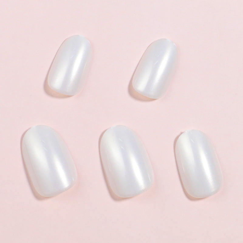 Glossy French Press-On Nail Set with Elegant Finish Stornfield
