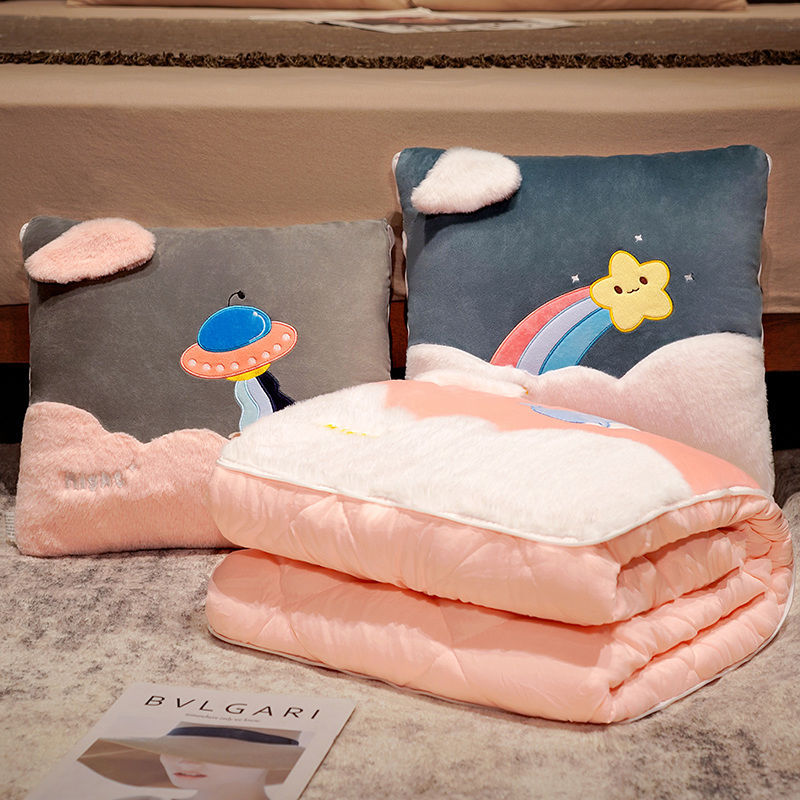 Plush Cushion Set with Cactus Design Stornfield