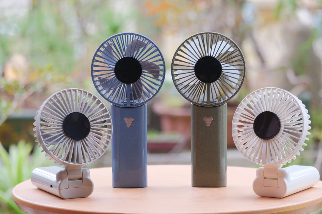 Unisex Portable Handheld Fan with Powerful Battery and Compact Design Stornfield
