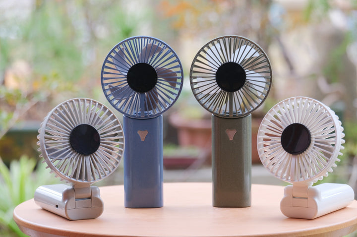 Unisex Portable Handheld Fan with Powerful Battery and Compact Design Stornfield