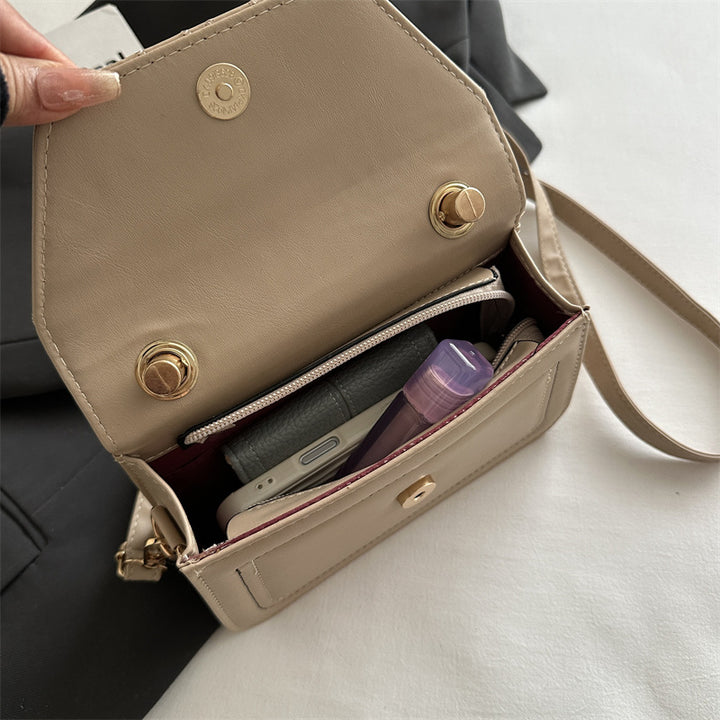 Quilted Leather Crossbody Bag