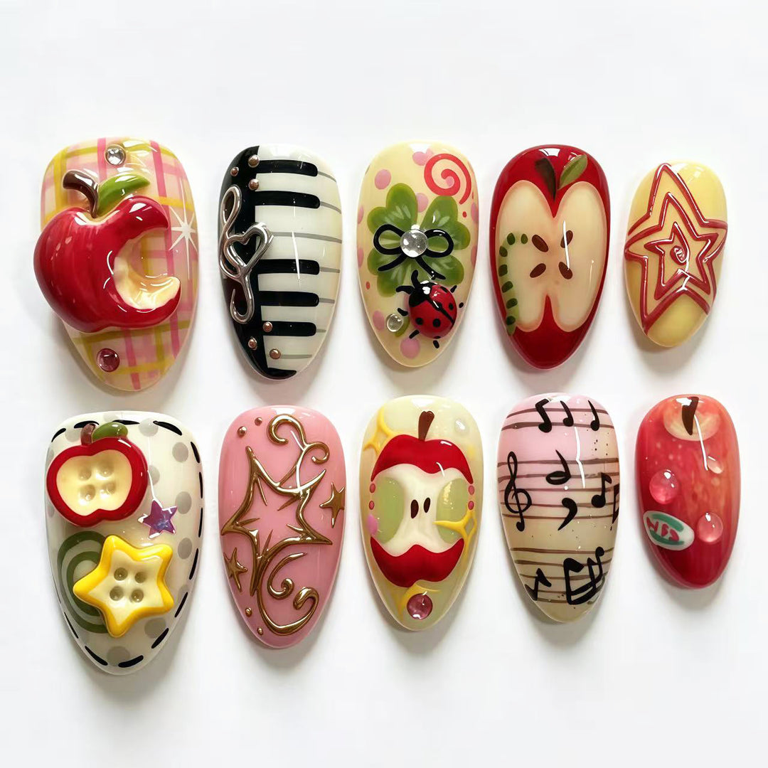 Artistic Nail Art Press-On Set 1790745389