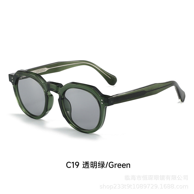 Ladies stylish sunglasses with unique octagonal frame Stornfield