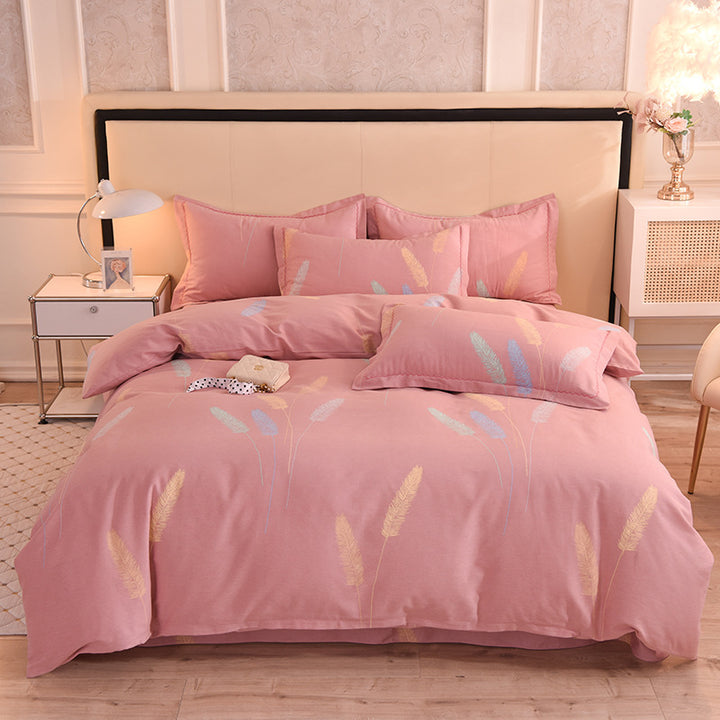 Luxury Striped Bedding Set