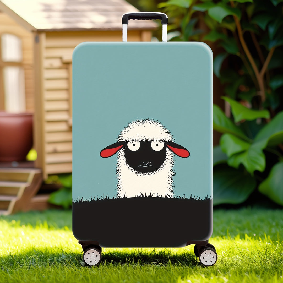 Women's hard-shell suitcase with original animal design Stornfield