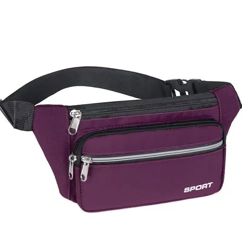 Sporty Waist Bag With Multiple Compartments Stornfield