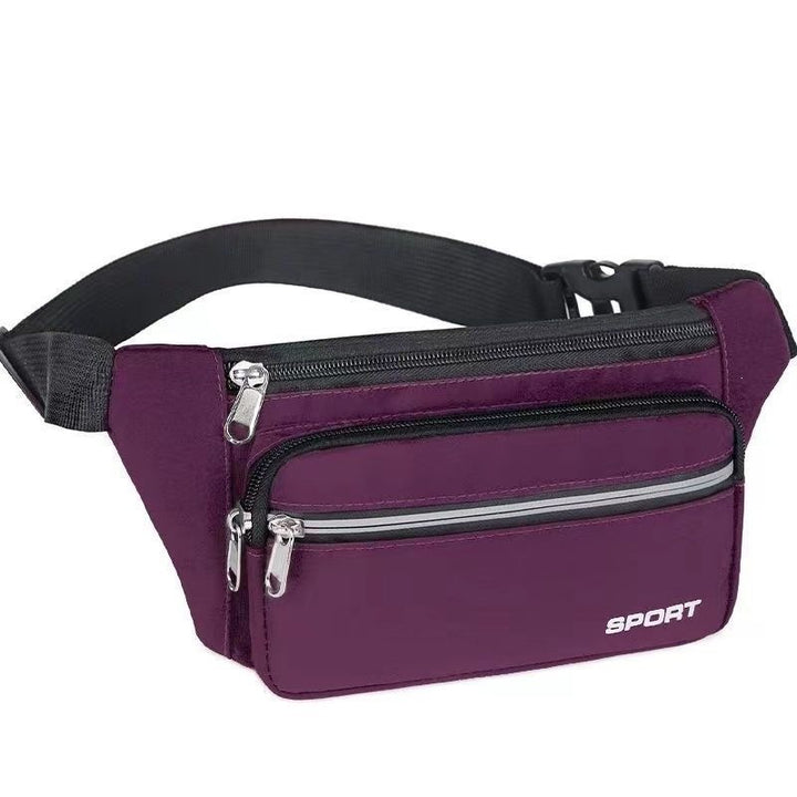 Sporty Waist Bag With Multiple Compartments Stornfield
