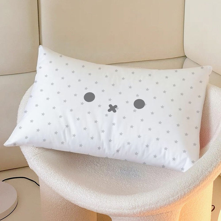 Cartoon-Themed Family Motivational Throw Pillow
