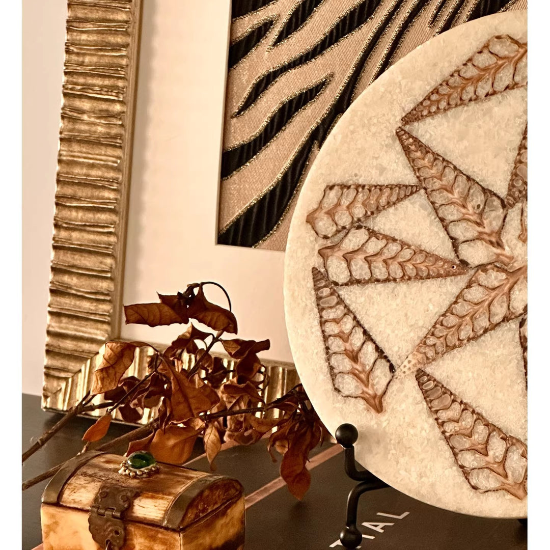 Artistic Elephant Rider Sculpture