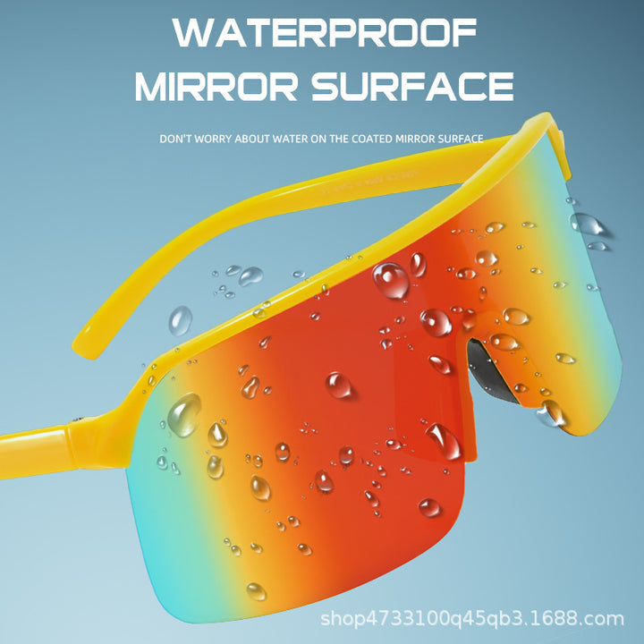 Women Sports Sunglasses with Wide Frame and Integrated UV Protection Stornfield