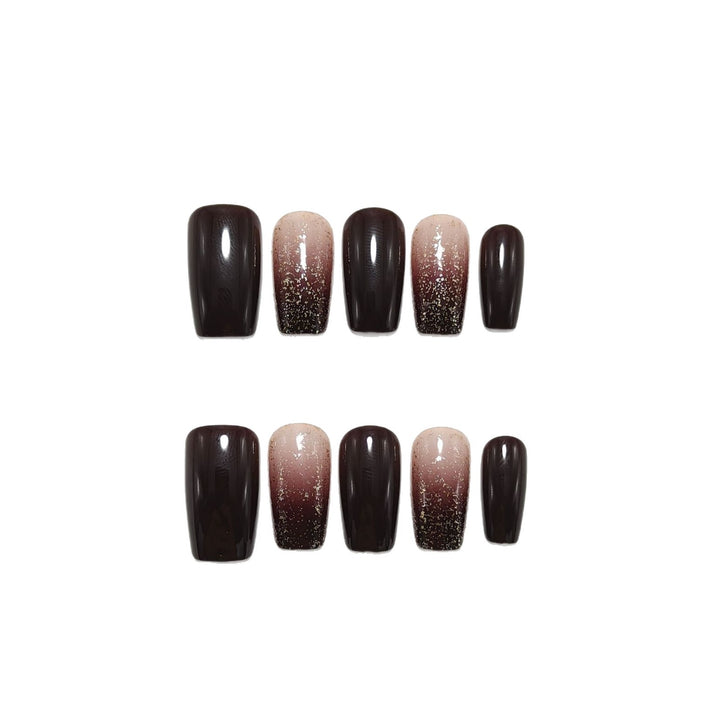 Artifical nails with glitter design Stornfield